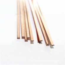 Flat rods BCuP-2 copper phosphorus brazing alloy manufacturer with free sample